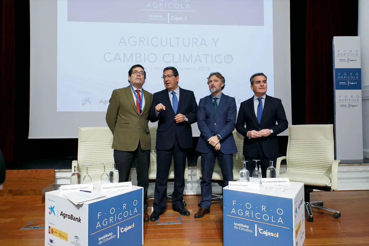 Agricultura y cambio climatico Cajasol Sevilla